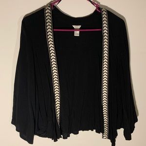 Brand new Black Japanese themes cardigan